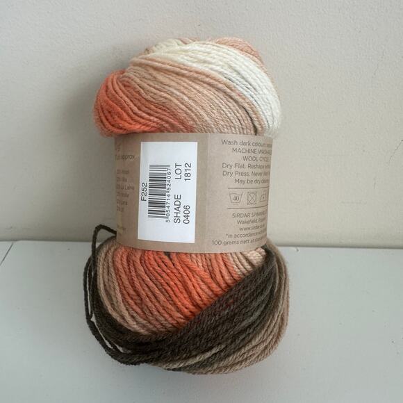 Sirdar Hayfield Spirit DK Yarn - 100g - 20% Wool Multi-Colored Shade 0406 - Picture 6 of 8